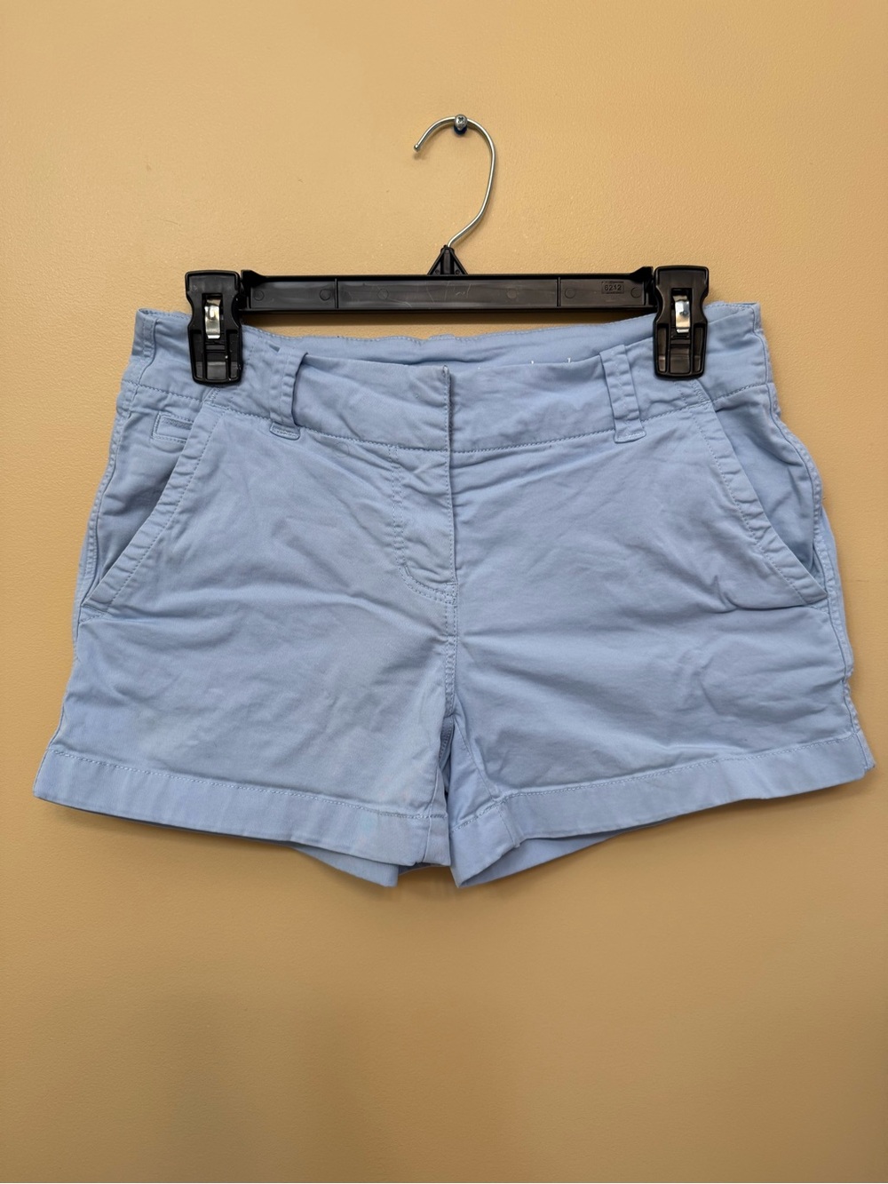 Vineyard Vines Light Blue High-Waist Chino Shorts